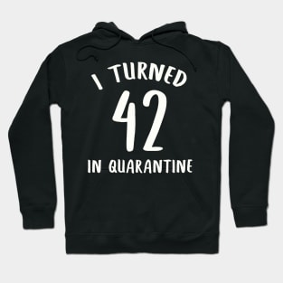 I Turned 42 In Quarantine Hoodie